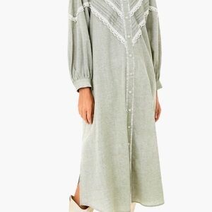 Pomander Place Cream Lace-Trimmed Garment